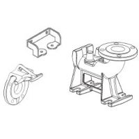 KIT ACCESORII MONTAJ POMPE SUBMERSIBILE DN 100 - FORKITDN100